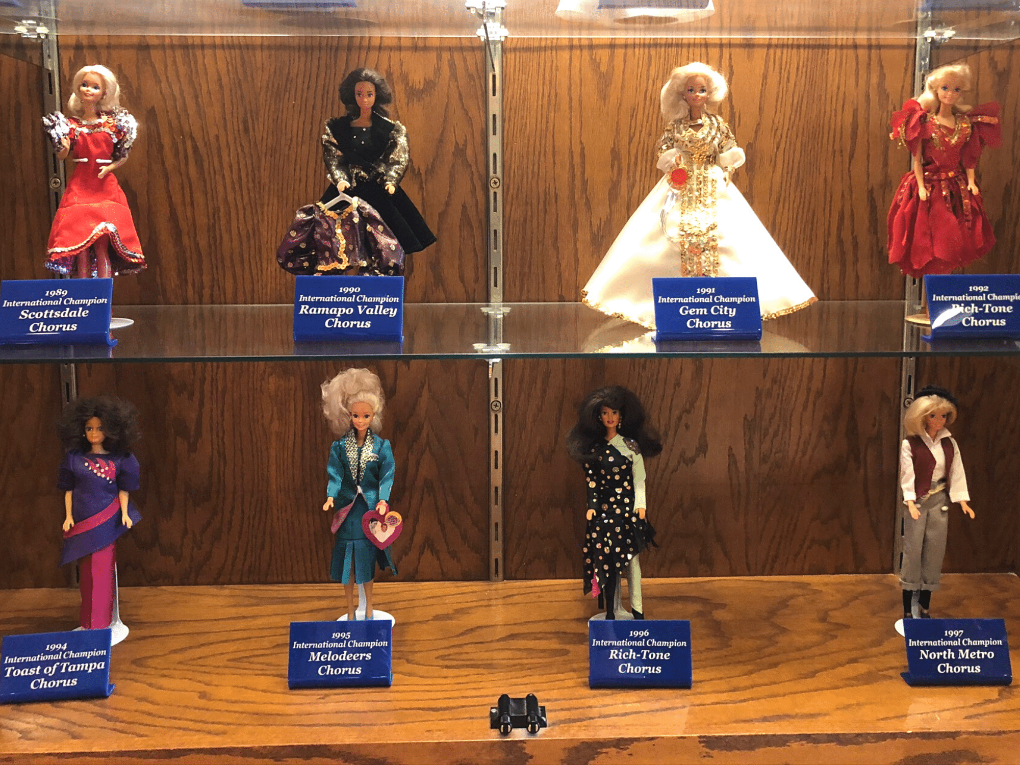 Chorus Champion Dolls - 75th Anniversary Celebration