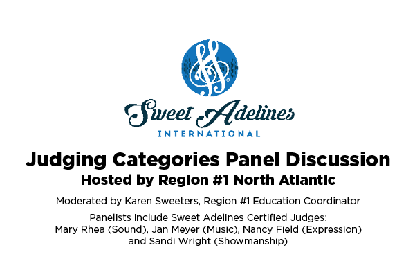 Judging Categories Panel Discussion with Region 1