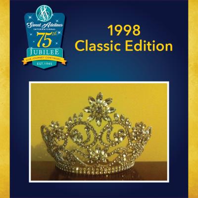 Take a closer look at the 1998 crown, worn by Classic Edition.