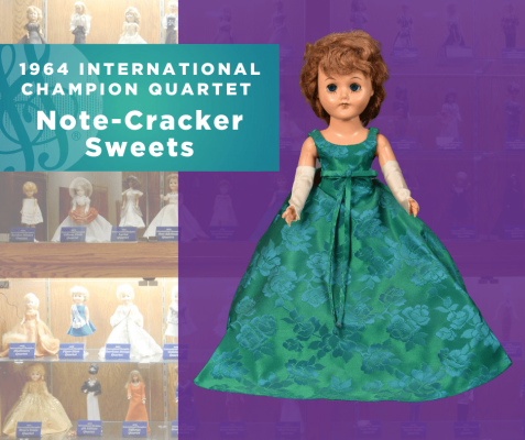 Representing...The 1964 Sweet Adelines International Champion Quartet, Note-Cracker Sweets! 