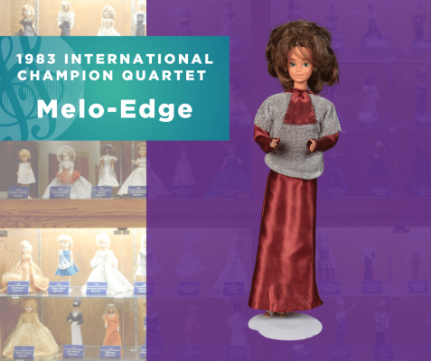 Representing...The 1983 Sweet Adelines International Champion Quartet, Melo-Edge!