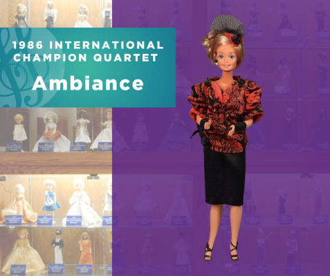 Representing...The 1986 Sweet Adelines International Champion Quartet, Ambiance! 