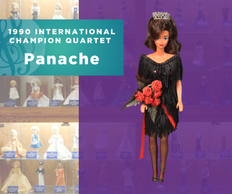 Representing...The 1990 Sweet Adelines International Champion Quartet, Panache!