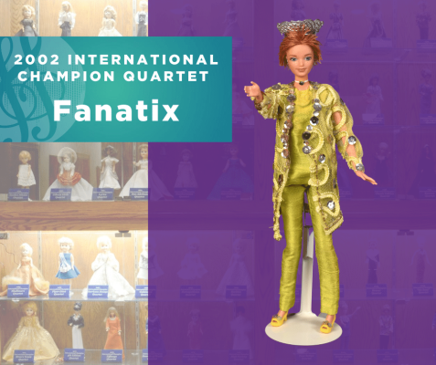 Representing...The 2002 Sweet Adelines International Champion Quartet, Fanatix!