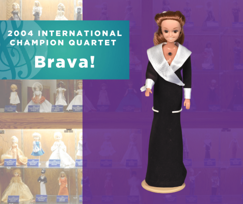 Representing...The 2004 Sweet Adelines International Champion Quartet, Brava!
