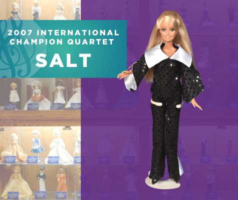 Representing...The 2007 Sweet Adelines International Champion Quartet, SALT!