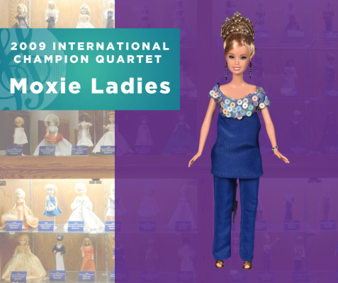 Representing...The 2009 Sweet Adelines International Champion Quartet, Moxie Ladies! 