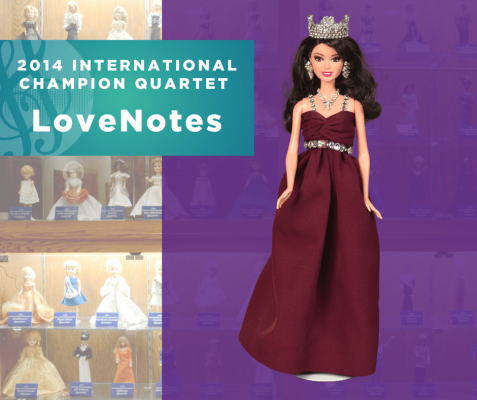 Representing...The 2014 Sweet Adelines International Champion Quartet, LoveNotes!