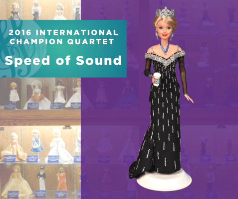 Representing...The 2016 Sweet Adelines International Champion Quartet, Speed of Sound!