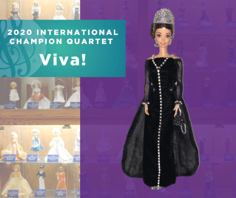 Representing...The 2020 Sweet Adelines International Champion Quartet, Viva!