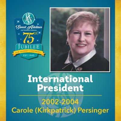 Carole (Kirkpatrick) Persinger 2002-2004