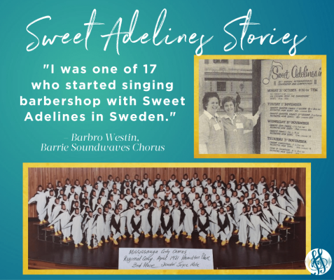 Barbro Westin First Swedish Chorus 75th Story